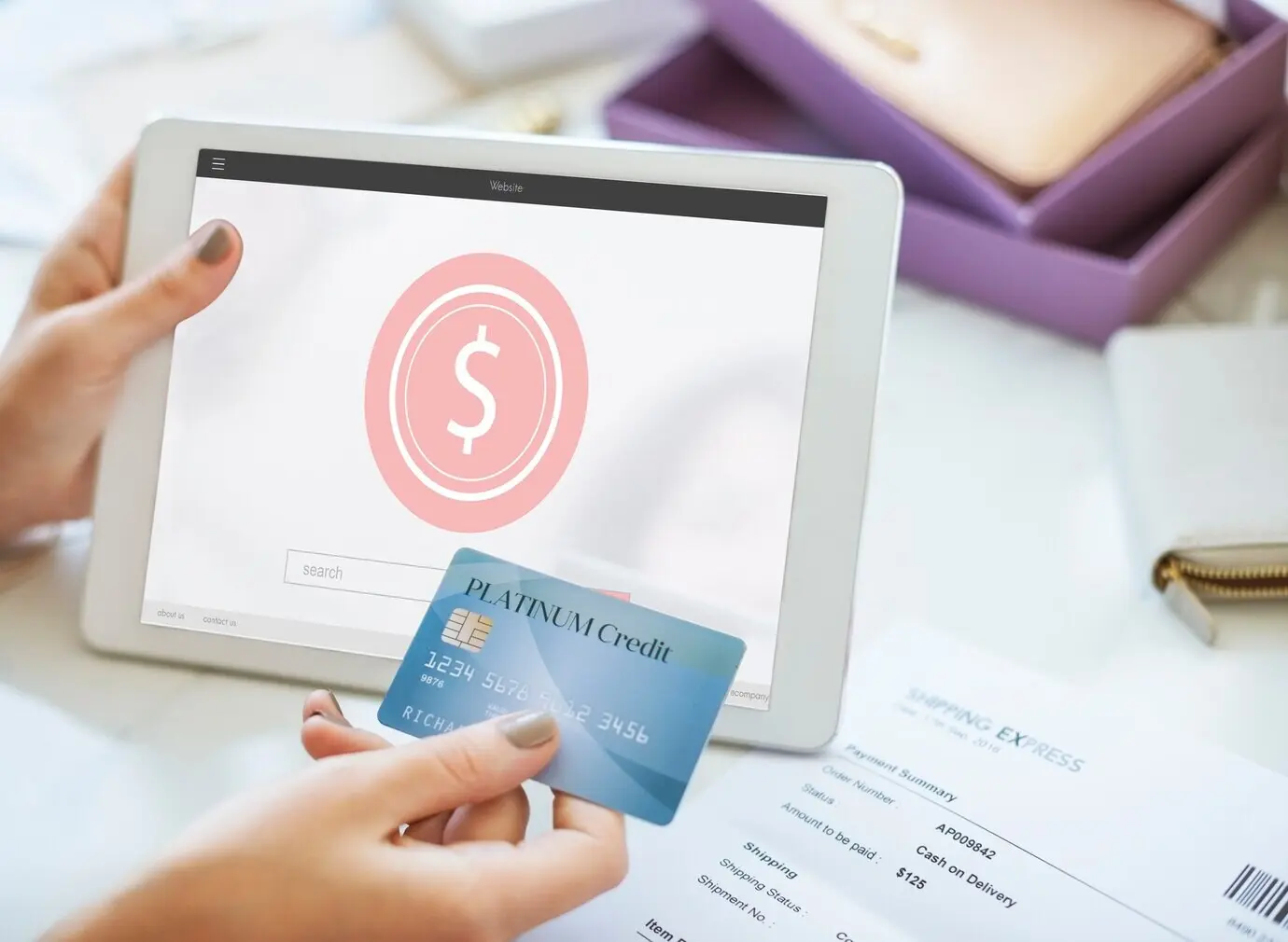 Finanzkonzept: Konto, Vermögenswerte, Audit, Bank, Buchhaltung